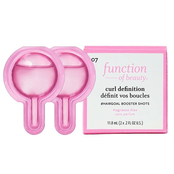 3/$10 Function of Beauty Curl Definition Hair Goal Booster Shots - Picture 2 of 4